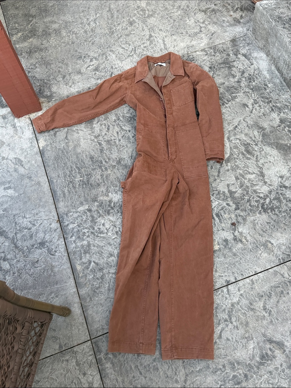 Women’s STOIC brown Utility Jumpsuit - Picture 1 of 7